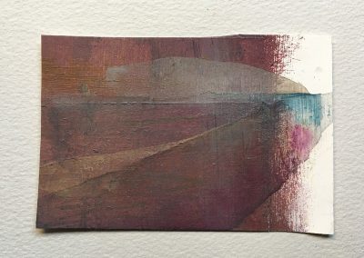 Morag Thomson Merriman, Hold Within, emotional landscape, Fading Series, 11x7.5cms, 2022