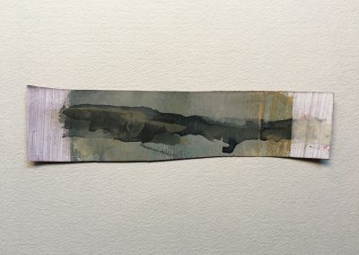 Morag Thomson Merriman, Untitled, landscape memory, 19.5x4.5cms, 2021