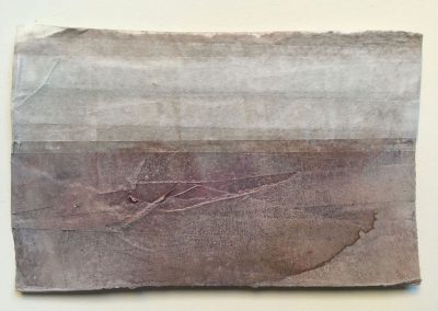 Morag Thomson Merriman, The Wound Within, emotional landscape, Fading Series, 12x7.5cms 2022